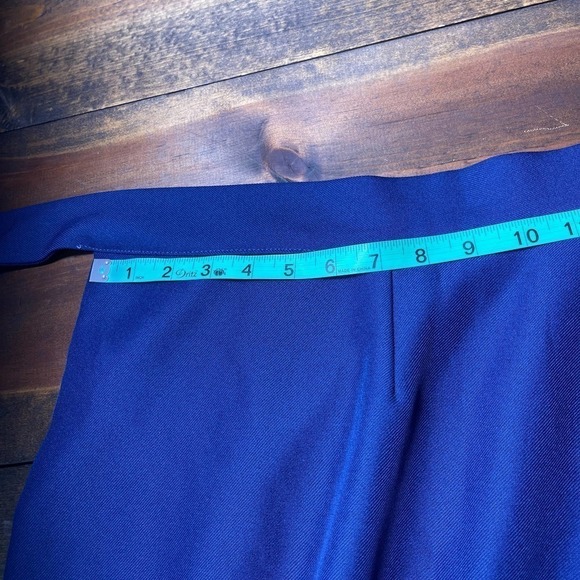 Vintage Wrap Long Skirt Blue White Patchwork Floral Gingham Plaid Women's Medium - Picture 9 of 13